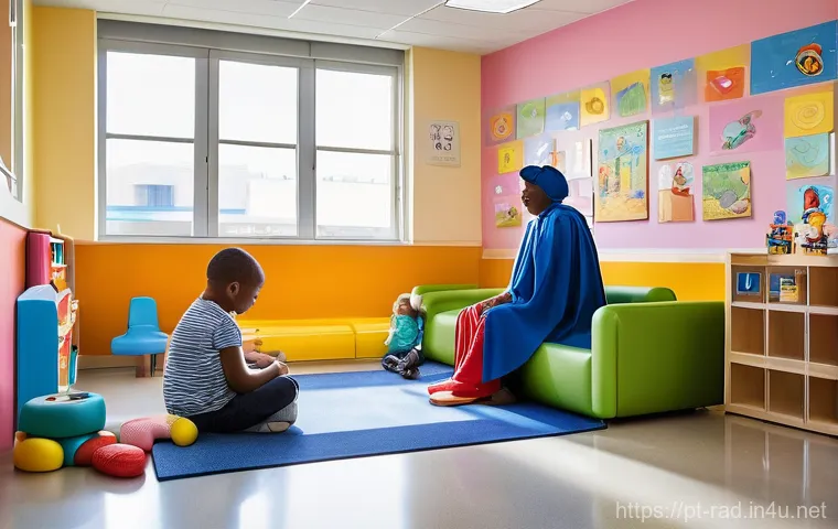 소아 방사선 치료 병원 추천 - **Prompt 2: Advanced Precision Technology (Child-Friendly)**
"A clean, futuristic, yet comfortin... 소아 방사선 치료 병원 추천 - **Prompt 2: Advanced Precision Technology (Child-Friendly)**
"A clean, futuristic, yet comfortin...